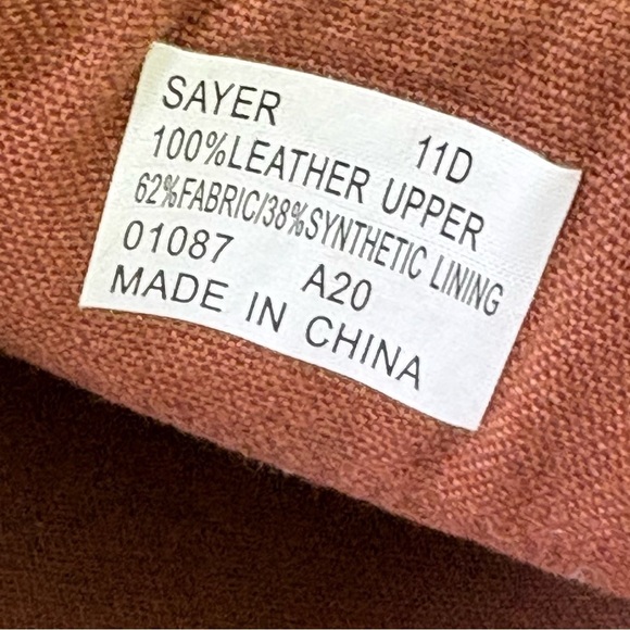 POLO RALPH LAUREN Brown Genuine Leather Sayer Sneakers 11D - Picture 14 of 14